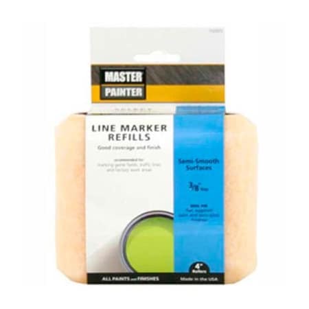 General Paint Master Painter 4" Select Specialty Roller Cover, 3/8" Nap, Knit, Semi Smooth, 2 Pack - 702425